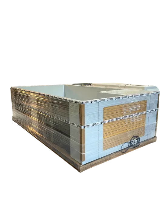 Malibu 4 hors sol conditionnée pour le transport