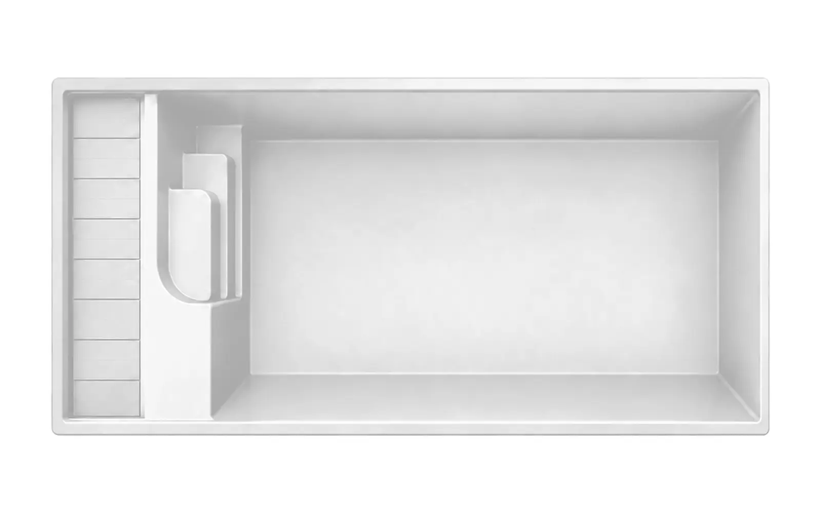 Malibu volet immergé — détail volet